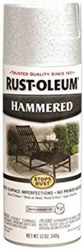 Miniatura 18 de Rust-Oleum 210849 - Pintura en aerosol martillada para prevención del óxido, 12 onzas, cobre