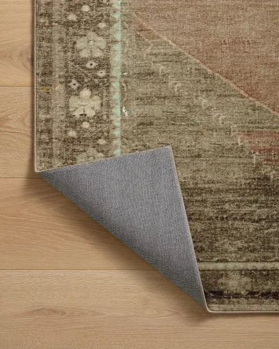 Miniatura 11 de Loloi Magnolia Home de Joanna Gaines Sinclair Collection SIN-06 - Alfombra decorativa tradicional de 2 pies 3 pulgadas x 3 pies 9 pulgadas, altura