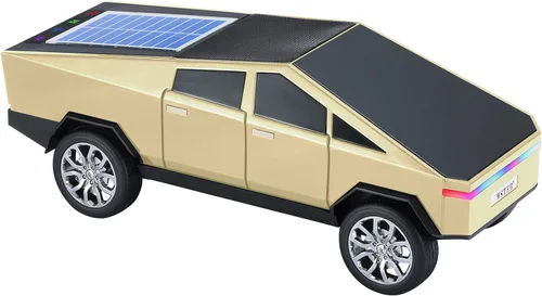 Miniatura 11 de WSTER Altavoz Bluetooth con forma de automóvil alimentado por energía solar, estéreo inalámbrico portátil, calidad de sonido de alta definición