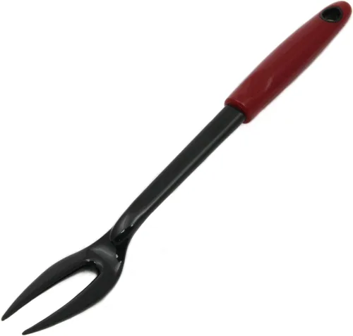 Chef Craft Select - Tenedor de nailon para carne, 13 pulgadas, color rojo