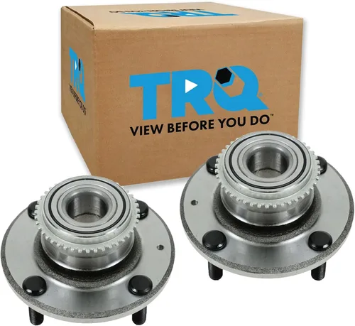 Miniatura 25 de TRQ Juego de conjunto de rodamiento de rueda delantera y buje de 2 piezas Compatible con Chevrolet Cobalt 2005-2010 HHR 2006-2011 Pontiac G5
