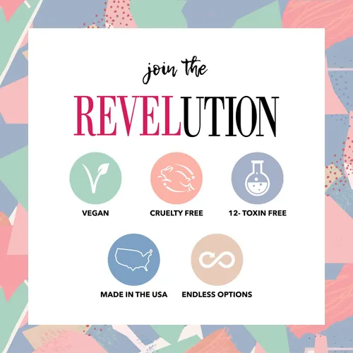 Miniatura 7 de Revel Nail Polvo de inmersión – Esmalte de uñas en polvo transparente y rosa, polvo de inmersión resistente a las virutas con vitamina E y calcio