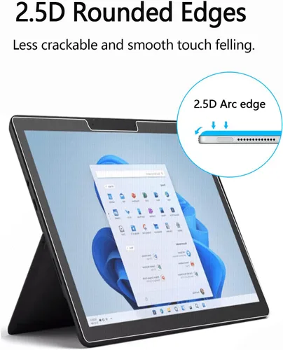 Miniatura 6 de Adeway [Paquete de 2] Protector de pantalla de papel para Microsoft Surface Go 4/3/2/1 (LCD 10.5 pulgadas) Mate/Vidrio templado/como escritura