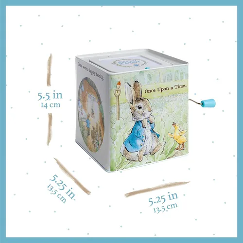 Miniatura 3 de Muñeco de caja de sorpresas musical Beatrix Potter Peter Rabbit