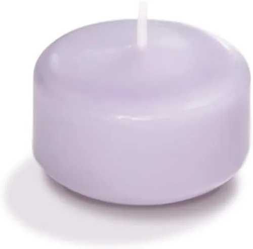 Miniatura 13 de yummi Caja de 18 velas flotantes color rojo rubí de 3 pulgadas