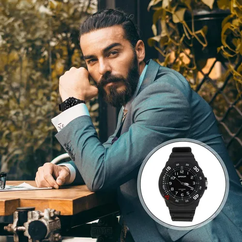 Miniatura 6 de Hemobllo Reloj de pulsera para fiesta, regalo de cumpleaños, reloj de pulsera, decoración de muñeca, Negro -, Moderno