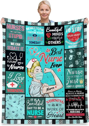 Miniatura 10 de Mantas de baile para niñas adolescentes y mujeres - Regalos de recital rosa, mantas de 50"x60" para bailarina, profesora, amante