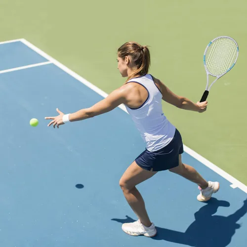 Miniatura 6 de UUBEMM Raquetas de tenis para 2 jugadores recreativas para adultos, raquetas de tenis ligeras para entrenamiento de estudiantes principiantes, juego