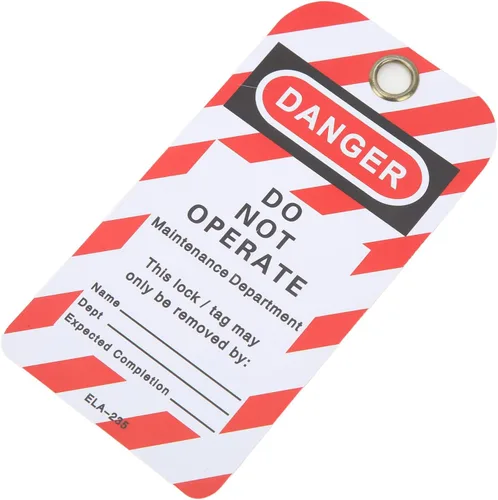 Miniatura 9 de Juego de cerrojos para candados, kit de etiquetado ImpactLockout de acero inoxidable, diseño de 6 agujeros, alta seguridad, a prueba