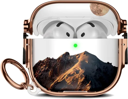 Miniatura 104 de Maxjoy para Funda Linda de AirPods 2 (2019) con Bloqueo de Seguridad, Compatible con Funda de AirPod de 2ª Generación de Mármol para Mujeres