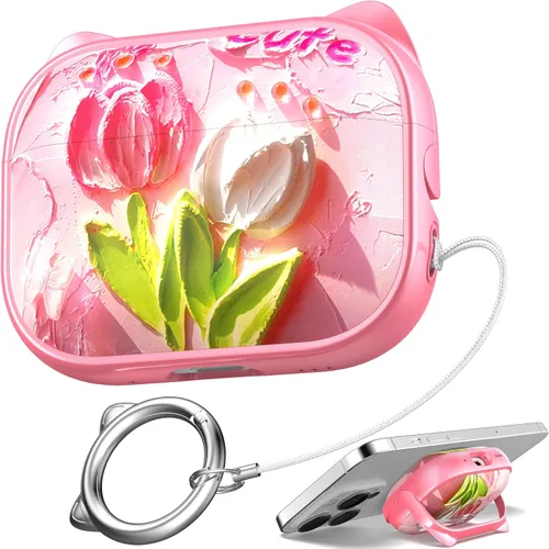 Miniatura 52 de Funda para Estuche de Airpods Pro de 2ª/1ª Generación, Compatible con Estuche de Airpods Pro de 2ª Gen Puerto de Carga USB C, Funda Suave