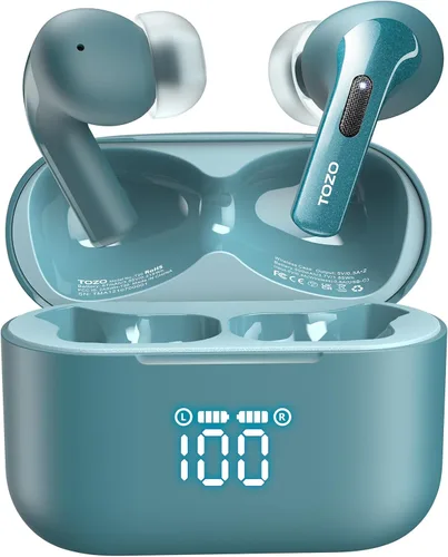 Miniatura 10 de TOZO T20 Wireless Earbuds with Independent Design, Dual Mic Noise Cancellation