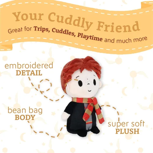 Miniatura 3 de Kids Preferred Harry Potter - Lindo animal de peluche abrazable de Hermione Granger para niños pequeños y niñas, regalo para niños, 6 pulgadas
