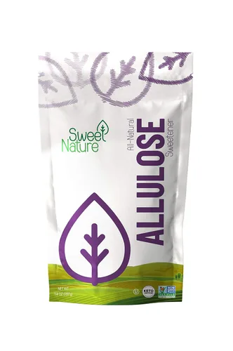 Sweet Nature Edulcorante de alulosa - Sustituto ideal sin azúcar para diabéticos - Keto, sin gluten, bajo en carbohidratos, bajo en calorías, bajo