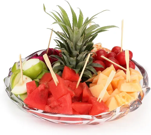 Miniatura 2 de Tenedores Mini para Aperitivos, Tenedor Mini Desechable para Aperitivos, Palillos Elegantes de Dos Puntas para Aperitivos y Frutas, Tenedores