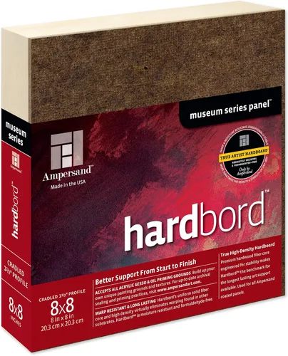 Miniatura 23 de Ampersand Art Supply Panel de Pintura de Madera Dura: Serie Museum Hardbord, 11" x 14", Perfil Plano de 1/8 Pulgada Perfil plano de 1/8 pulgadas