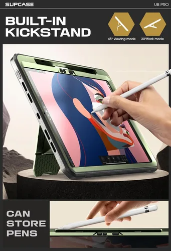 Miniatura 4 de SUPCASE Funda para iPad Pro de 13 pulgadas M5/M4 (2025/2024) con soporte para lápiz (Unicorn Beetle Pro)