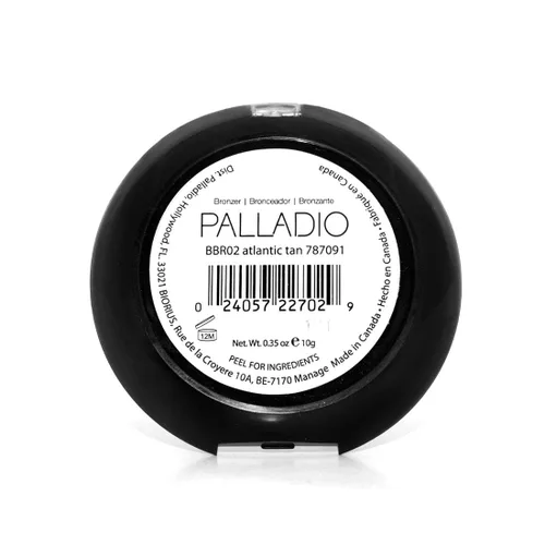 Miniatura 9 de Palladio Bronceador horneado, altamente pigmentado y fácil de mezclar, brillo bronceado brillante, uso seco o húmedo, dura todo el día, proporciona