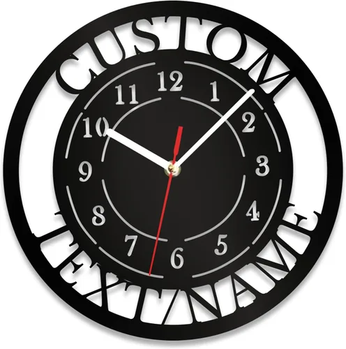 Letrero de Reloj de Garaje Personalizado, Reloj de Pared de Metal para Garaje, Reloj de Pared de Herramientas de Reparación de Automóviles con Luz