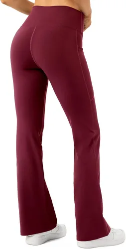 Miniatura 2 de Lavento Pantalones de yoga acampanados para mujer con corte de bota