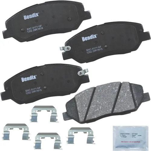 Miniatura 365 de Pastillas de freno delanteras cerámicas Bendix Priority1 CFC2302 para Hyundai Elantra 2021, Sonata 2022-2020, Kia K5 2023-2021