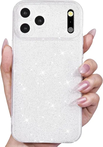 Miniatura 14 de Svanove Funda para iPhone 11 con Purpurina, Brillante Femenina Linda con Brillo Resplandeciente Reluciente Luminosa Funda de Teléfono para Mujeres
