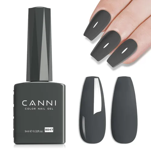 Miniatura 48 de CANNI - Esmalte de uñas en gel azul real, 1 unidad de 0.5 onzas, color azul marino, gel de cobalto oscuro profundo, para quitar el esmalte de uñas