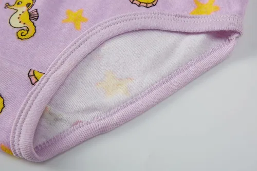 Miniatura 4 de Cadidi Dinos Little Girls' Soft Cotton Underwear Kids Cool Breathable Comfort Panty Briefs Toddler Undies(Pack of 6)