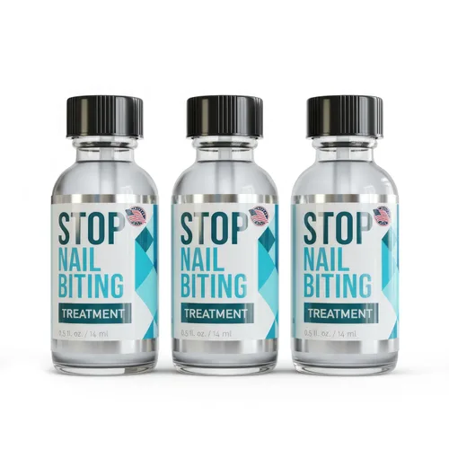 Miniatura 10 de Tratamiento para detener las mordeduras de uñas para niños y adultos – Esmalte de uñas sin mordida sabor amargo, disuasorio para chupar el pulgar