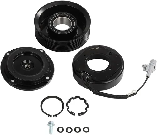 Miniatura 47 de cciyu Embrague del compresor de aire acondicionado 1993-1997 para Ford E-350 Econoline 7.3L 1993-1997 para Ford E-350 Econoline Club Wagon 7.3L