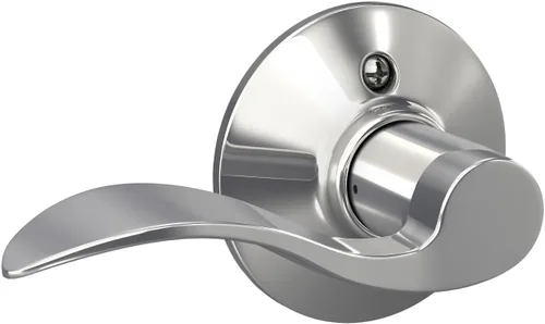 Miniatura 21 de SCHLAGE - Manija de puerta Accent con cerradura de paso libre para pasillo y armario en bronce antiguo - F10 ACC 716 Bronce Envejecido