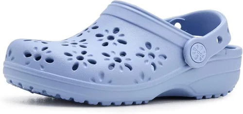 Miniatura 10 de Zuecos Crocs clásicos para niños con diseño floral