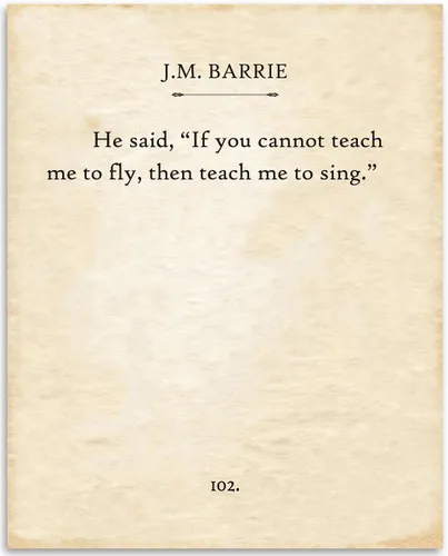 Miniatura 13 de Lone Star Art Peter Pan - So Come With Me Where Dreams Are Born - J.M. Barrie - 11x14 Unframed Typography Book Page Print - Great Neverland Gift &