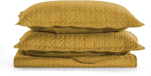 Miniatura 192 de MOONLIGHT20015 Edredón tamaño King (106 x 96 pulgadas) con 2 fundas de almohada (20 x 36 + 2 pulgadas) para todas las estaciones, juego de cama Azul