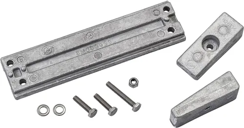 Quicksilver 8M0107546 Kit de ánodo de aluminio para fuerabordas selectas Mercury 40-115 Hp