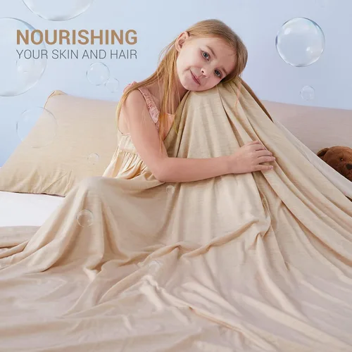 Miniatura 4 de Marchpower - Manta de enfriamiento para niños que duermen con calor, manta de lana fresca Arc-Chill con diseño de doble cara, fibra de enfriamiento