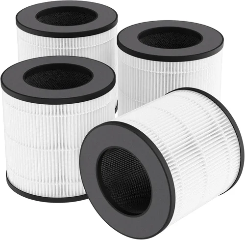 Miniatura 8 de Paquete de 2 filtros de repuesto PU-P05 AC201B compatibles con purificadores de aire FULMINARE PU-P05 y Purivortex AC201B, filtros 3 en 1
