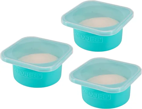 Miniatura 11 de Recipientes individuales de almacenamiento de masa de 16.9 fl oz con tapa hermética, ideal para pizza napolitana, bola de masa redonda, fermentación