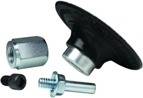 Miniatura 8 de 3M Roloc - Conjunto de almohadilla de disco 05539, 2 pulgadas, cambio rápido, almohadilla de respaldo duradera