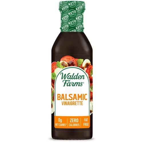 Miniatura 29 de Walden Farms Vinagreta de Tomate Seco al Sol – Aderezo sin calorías, bajo en carbohidratos, apto para dieta keto, vegano, sin azúcar con rico sabor