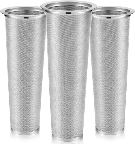 Miniatura 8 de 2 filtros de café frío de acero inoxidable, filtro de café y té, colador de malla para tarros de conservas de boca ancha, máquina de té helado