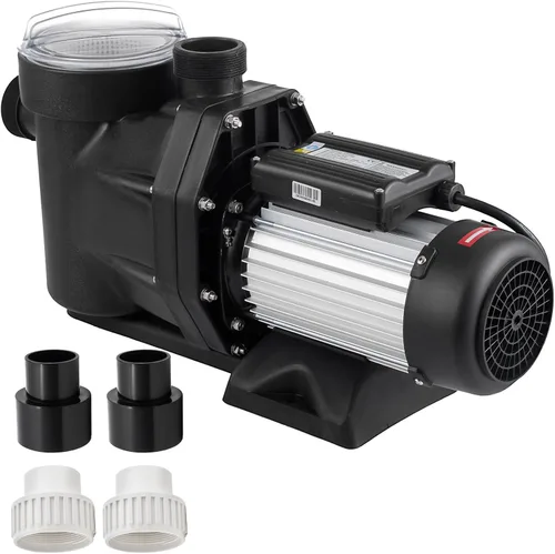 Miniatura 9 de 2HP - Bomba de piscina de 110/240 V, bomba de piscina de una sola velocidad 1500 W, 6800 GPH bombas de piscina interior/sobre el suelo