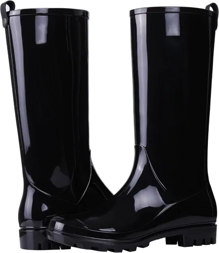 Miniatura 2 de Asgard Botas de lluvia altas para mujer, impermeables, hasta la rodilla, pantorrilla delgada