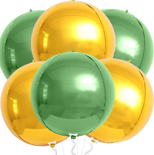 Miniatura 17 de KatchOn, Globos de papel aluminio de color rosa claro, 22 pulgadas, paquete de 6 unidades, globos de Mylar rosa claro para decoraciones de Navidad