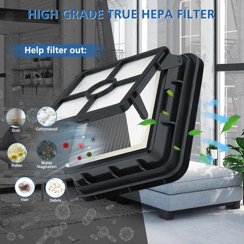 Miniatura 5 de JORAIR - Filtro de cepillo de repuesto para limpiador Bissell CrossWave para suelos y alfombras de área serie 3888A 2306A 1785, 2 cepillos