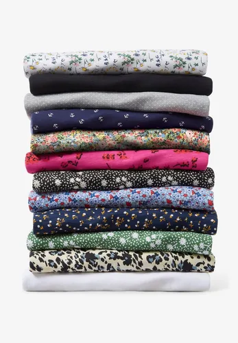 Miniatura 5 de Ellos Camiseta de punto trapecio de talla grande para mujer