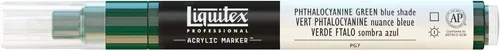 Miniatura 65 de Rotuladores de pintura Liquitex Professional, de punta ancha, Verde fosforescente, 8mm Verde fluorescente