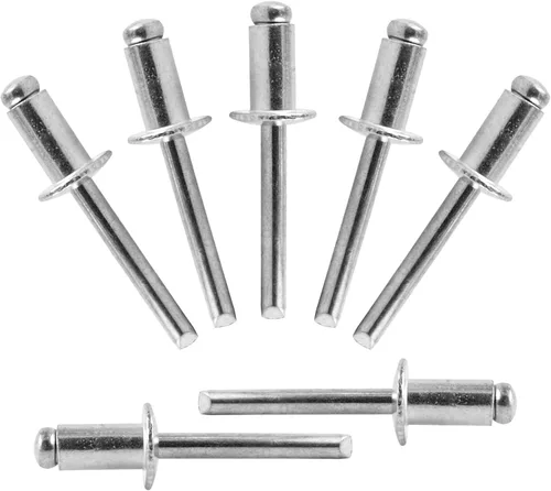 Miniatura 33 de ALLCLEAN 50 piezas de remaches ciegos profesionales de acero inoxidable de 1/4" x 1/2", remaches POP de 6,4 x 12 mm, agarre y mandril de acero