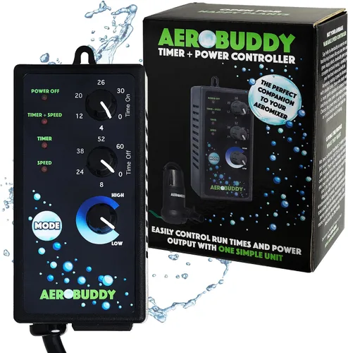 Miniatura 7 de AEROBREWER Controlador de temperatura + potencia - Controladores de velocidad variable para bomba de agua de motor eléctrico, controlador