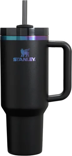 Miniatura 118 de Stanley Quencher H2.0 - Vaso de acero inoxidable con asa, pajilla y tapa FlowState giratoria de 3 posiciones; aislamiento térmico, sin BPA; apto